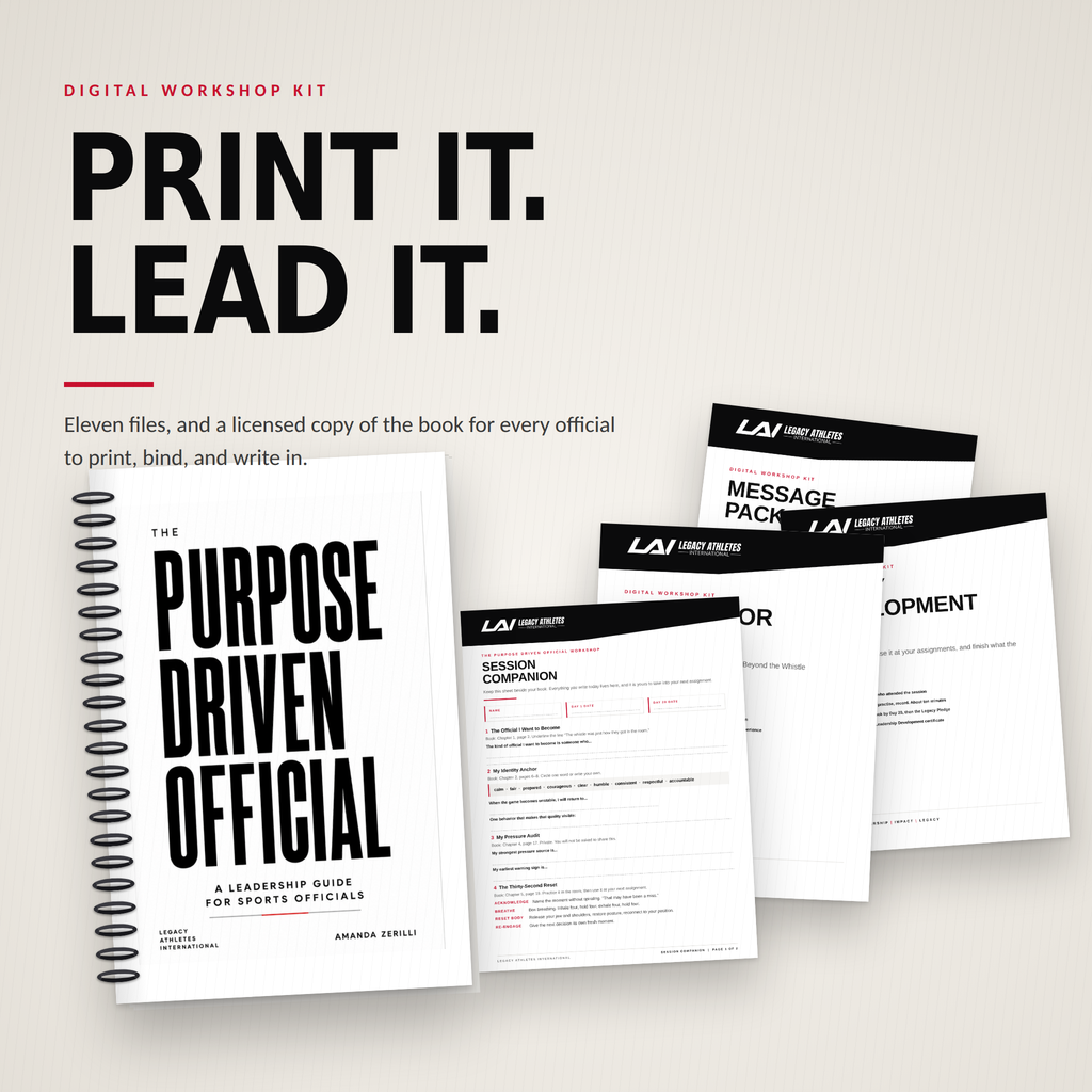 The Purpose Driven Official — Digital Workshop Kit
